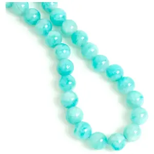 Perles Corner Perle Naturelle Ronde 8 mm Amazonite - 10 pcsVendu parscrapmalin