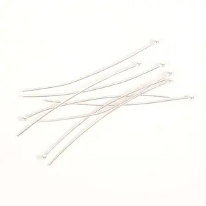 Perles Corner Clou Tête Boule 54 mm Argenté 925 - 10 pcsVendu parscrapmalin