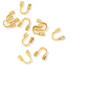 Perles Corner Protège-Fil Doré à l'or fin 24K - 10 pcsVendu parscrapmalin