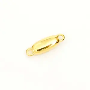 Perles Corner Fermoir Magnétique 2 Anneaux Doré