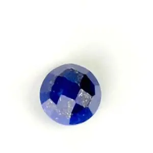 Perles Corner Cabochon Facetté Pierre Naturelle Rond 6 mm Lapis-Lazuli pas cher
