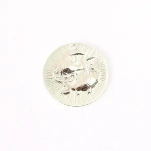 Perles Corner Pendentif Signe Astrologique Poisson Argenté 925Vendu parscrapmalin