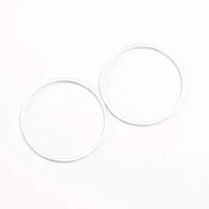 Perles Corner Connecteur Anneau 25 mm Argenté 925 - 4 pcsVendu parscrapmalin