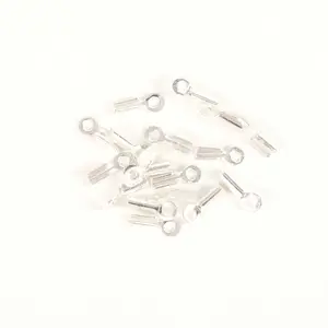 Perles Corner Embout 1 mm Argenté 925 - 10 pcsVendu parscrapmalin