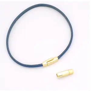 Perles Corner Fermoir aimanté Pour cordon 3 mm Zamak DoréVendu parscrapmalin