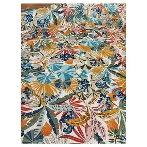GENERIQUE Tissu d'extérieur fleuri vendu au mètre(...) - magelanblanc