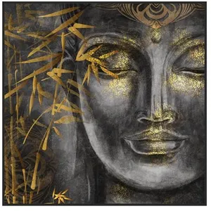 GENERIQUE Carré simili cuir 44x44 cm zen(...) - kc0021