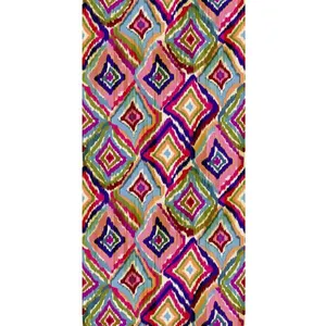 Tissu viscose bohème vendu par 50 cm(...) - 0001 Multicolore