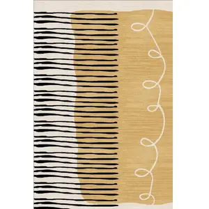 Mani Textile Tapis de salon 80x150 cm Polyester Jail 80 x 150 cm pas cher