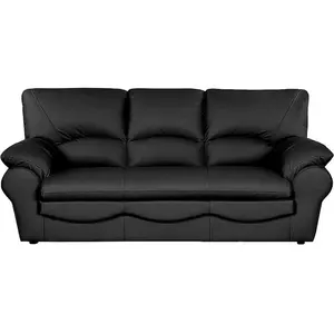 Venesetti Osiris Canapé 3 places convertible - Noir