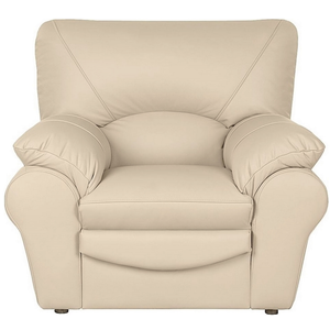 Comparateur de prix : Fauteuil 1 place en cuir beige