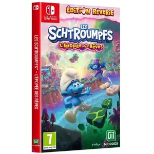 Microids Les Schtroumpfs : L'epopée Des Rêves Rêverie Édition Switch pas cher