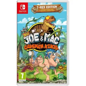 Comparateur de prix : Microïds Nintendo Games Switch New Joe And Mac Caveman Ninja T-rex Edition