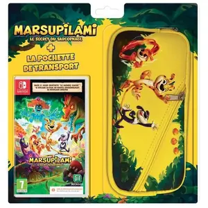 Microids BUNDLE MARSUPILAMI + HOUSSE (Code de téléchargement dans la boite) pas cher
