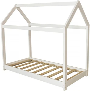 Comparateur de prix : HABITAT ET JARDIN Lit Cabane pour enfant "Camilla" - 140 x 70 cm - Blanc