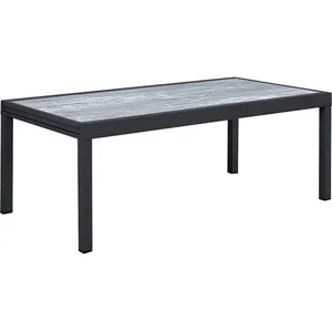 Table jardin en aluminium extensible "Lagos" - 200/320 x 105 x 76 cm -...