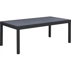 Comparateur de prix : Habitat et Jardin Table Extensible Lagos - Noir