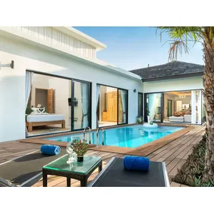 Comparateur de prix : Piscine bois rectangle " Aruba 140  "- 5.00 x 3.00 x 1.38 m