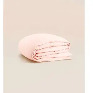 Housse de couette 280x240 cm - Lin fançais et belge - Rose - Respirant...