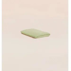 Tediber Drap housse 80x200 cm - Gaze de coton - Vert - Doux et gaufré - Toute ... pas cher