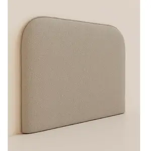 Tête de lit Galbée 160 cm - Gris - Accueil moelleux - Design italien -...Vendu partediber
