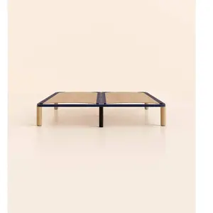 Sommier à lattes 140x190 cm - Confort responsable - Livré en kit - Fai...