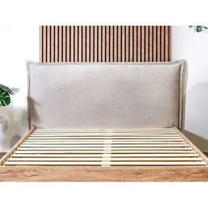 Tête de lit Bobochic Tête de lit charlie 150 Beige pas cher