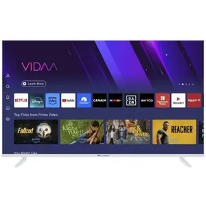 Tv Led Qled Continental Edison Celed43svqlb26b7 43" 4k Uhd Blanc pas cher