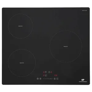 Plaque induction 3 foyers Continental Edison - 3 timers - 3 boosters -... pas cher