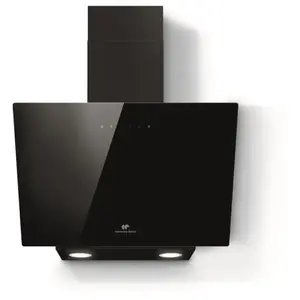 Comparateur de prix : Hotte décorative noire CONTINENTAL EDISON CEHD6065B - L60 cm