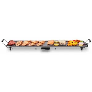 Comparateur de prix : Non communiqué Plancha Electrique Planche XXL CONTINENTAL EDISON CEGPL872B 89 cm