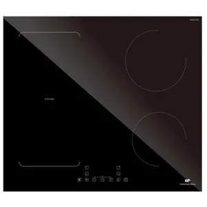 Comparateur de prix : Table induction 4 zones flex avec double bridge - 7200W - slider - 4 b...