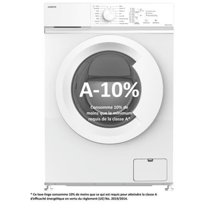 Lave-linge frontal OCEANIC OCEALL610WA - 6 kg - Induction - 60 cm - 10... pas cher