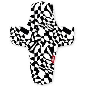 Garde boue long slicy mtb front dazzle blanc noir pas cher