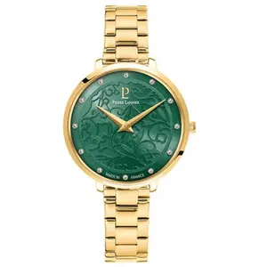 Montre Femme Pierre Lannier - 044N572 Eolia Bracelet Acier Doré pas cher