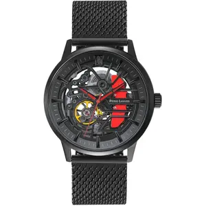 Comparateur de prix : Pierre Lannier Montre pour homme 338A439 avec bracelet en acier noir