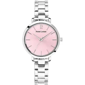 Montre Femme Pierre Lannier Chouquette - 078J681 Bracelet Acier Argen... pas cher