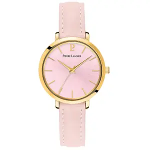 Comparateur de prix : Montre Femme Pierre Lannier Chouquette -  038J555 Bracelet Cuir Rose
