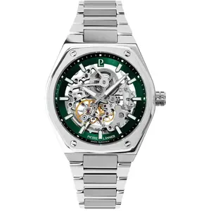 Montre Homme Automatic Argenté, Vert 308G171 Pierre Lannier pas cher