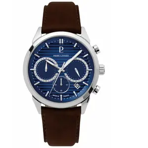 Montre Homme Pierre Lannier Monarck - 232G164 Bracelet Acier Argenté pas cher