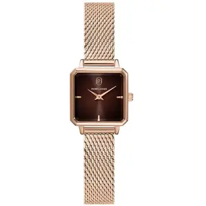 Montre Femme Pierre Lannier Leonor - 072J788 Bracelet Acier Doré rose pas cher
