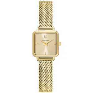 Montre Femme Pierre Lannier Leonor - 072J542 Bracelet Acier Doré pas cher