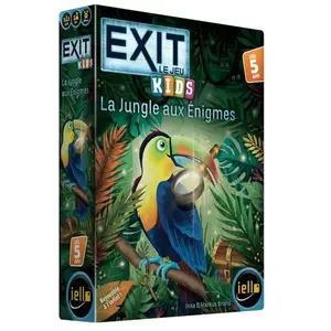 Jeu d'escape game Iello Exit Kids La Jungle aux Enigmes pas cher