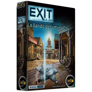 Jeu d'escape game Iello Exit Le Bandit de Fortune City pas cher