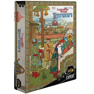 Comparateur de prix : Jeu de société La Cathédrale Rouge - Recruteurs  - IELLO Jeu de société  - 70108 
