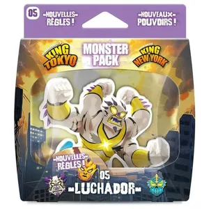 IELLO Luchador - Monster Pack (Ext. King of Tokyo/New-York) pas cher
