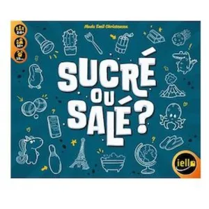 Iello IEL-70316 Jeu Sucré ou Salé? Jeu d'ambiance coopératif 2-8 joueurs pas cher