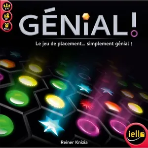 Jeu de stratégie - IELLO - Génial - 2 joueurs ou plus - Garantie 2 ans - À partir de 8 ans pas cher