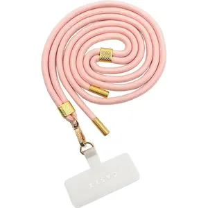 Comparateur de prix : Cordon CASYX universel pour smartphone - Rose et Or
