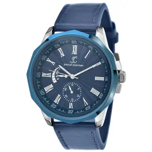 So Charm Montres Montre homme quartz bleu MH294 par Pascal Szerman